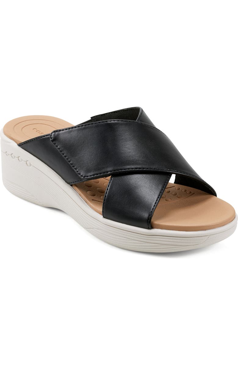 Easy Spirit Bindie Wedge Sandal, Main, color,