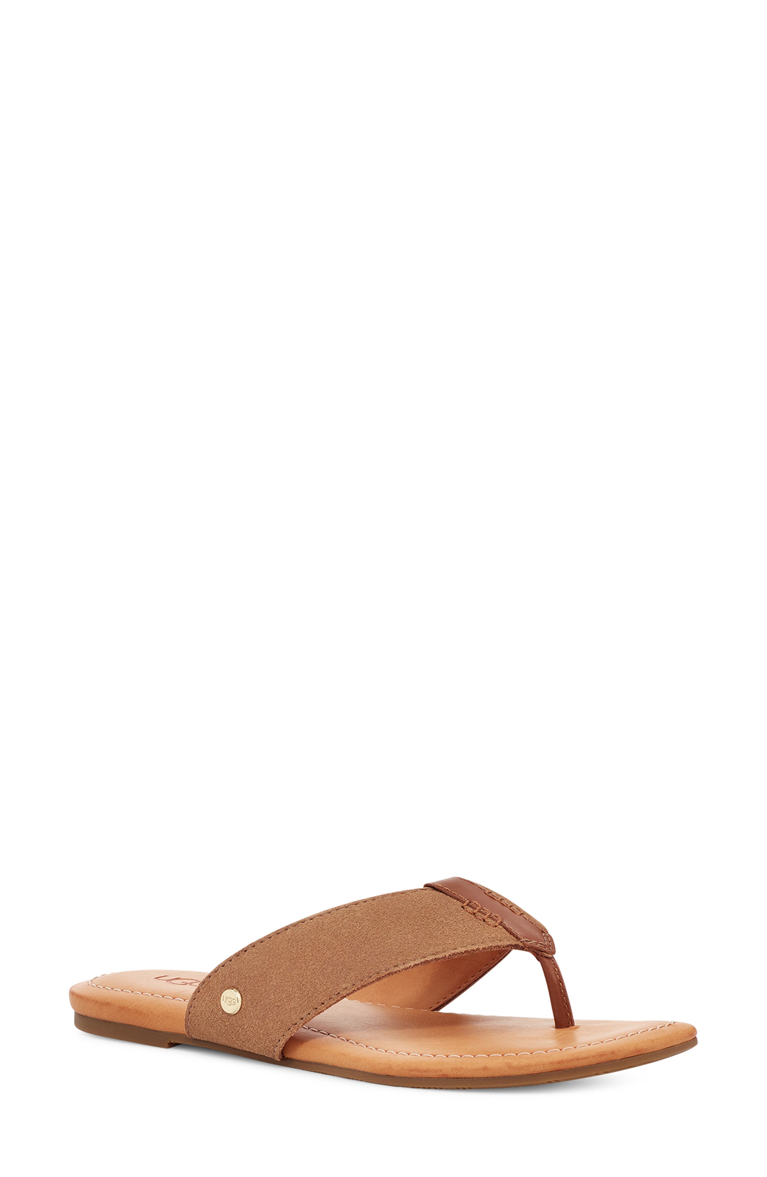 UGG<sup>®</sup> Carey Flip Flop, Main, color, 