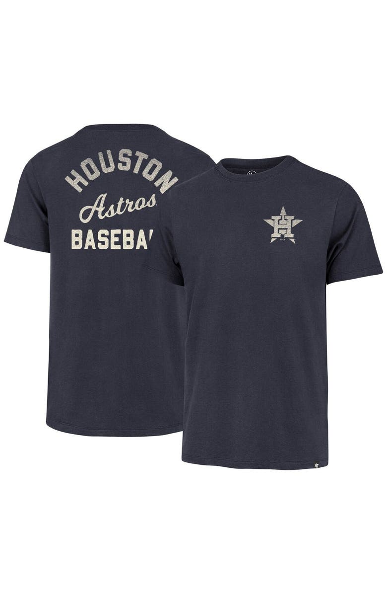 '47 Men's '47  Navy Houston Astros Turn Back Franklin T-Shirt, Main, color, Navy