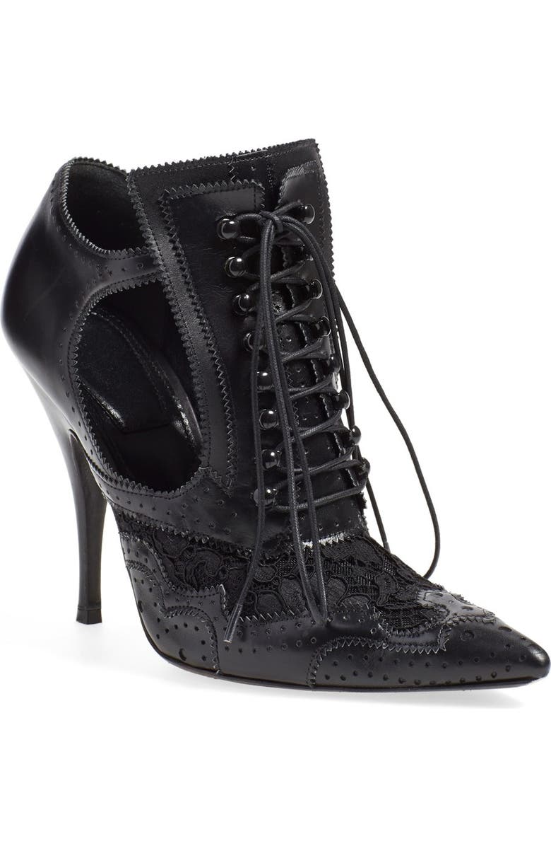 Givenchy 'Lace Show' Boot, Main, color,
