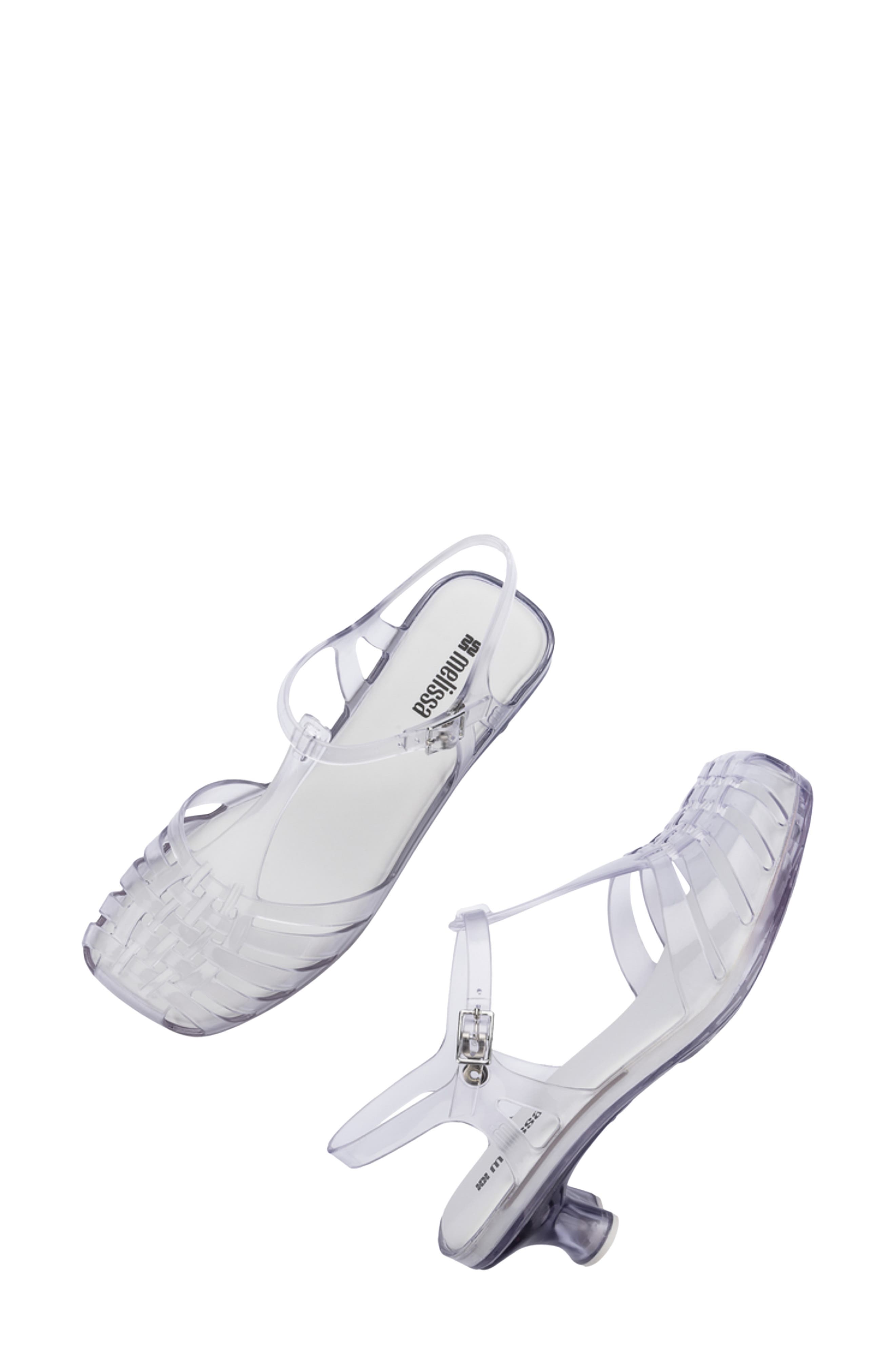 Vixen Slingback Kitten Heel Sandal, Alternate, color, CLEAR