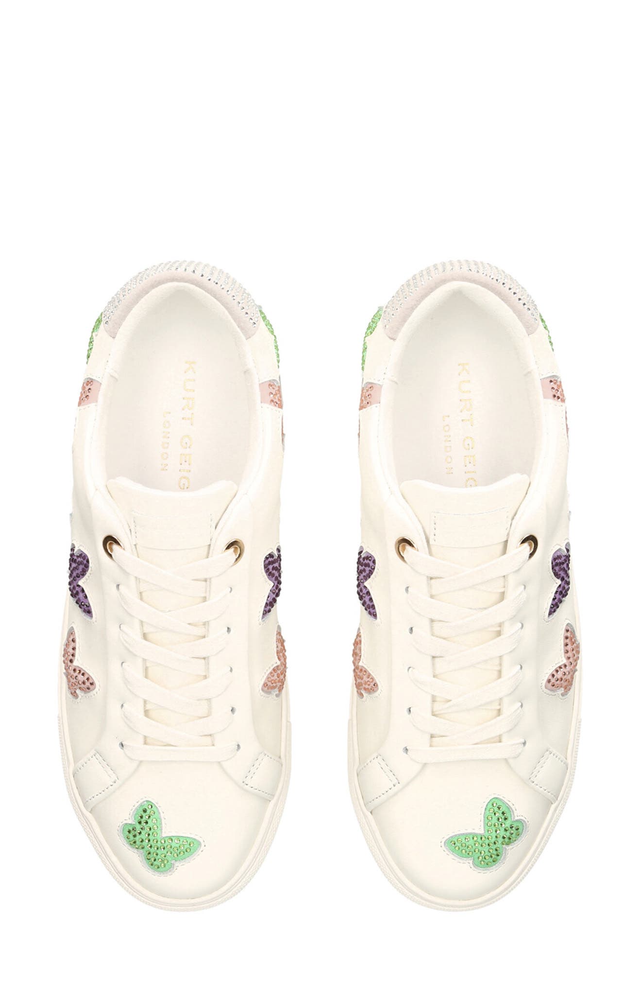 Kurt Geiger London Lane Butterfly Sneaker, Alternate, color, 