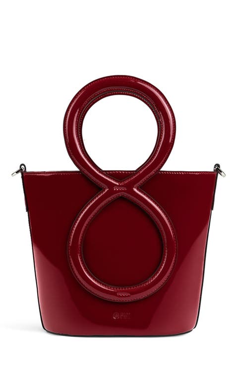 Infinity Bag - Patent Leather Red