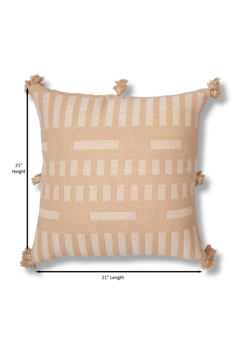 Desert Morning Throw Pillow, Alternate, color, DESERT MORNING