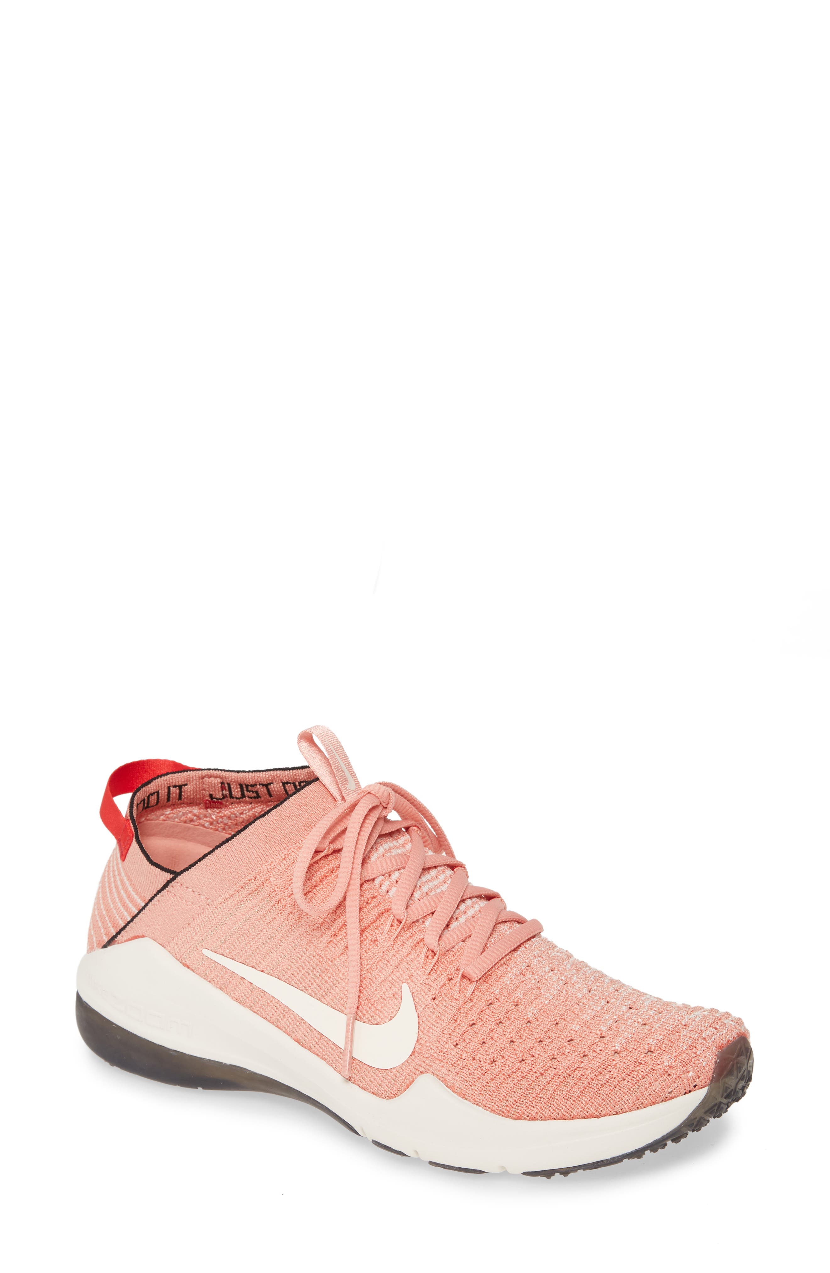 Zoom Air Fearless Flyknit 2 AMP Training Shoe, Main, color, PINK QUARTZ/ PHANTOM/ BLACK