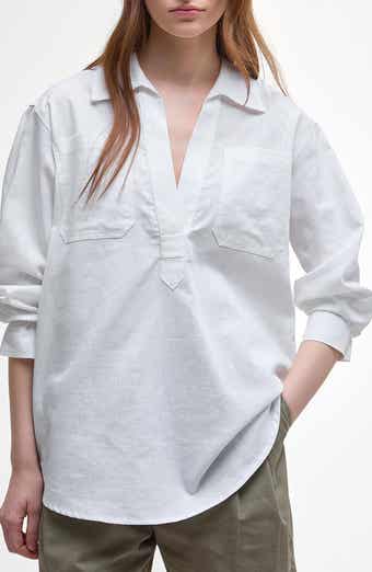 Barbour Cecile Cotton & Linen Shirt