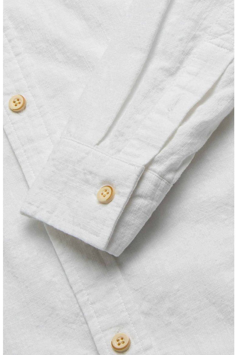 Brian Slub Shirt, Alternate, color, White