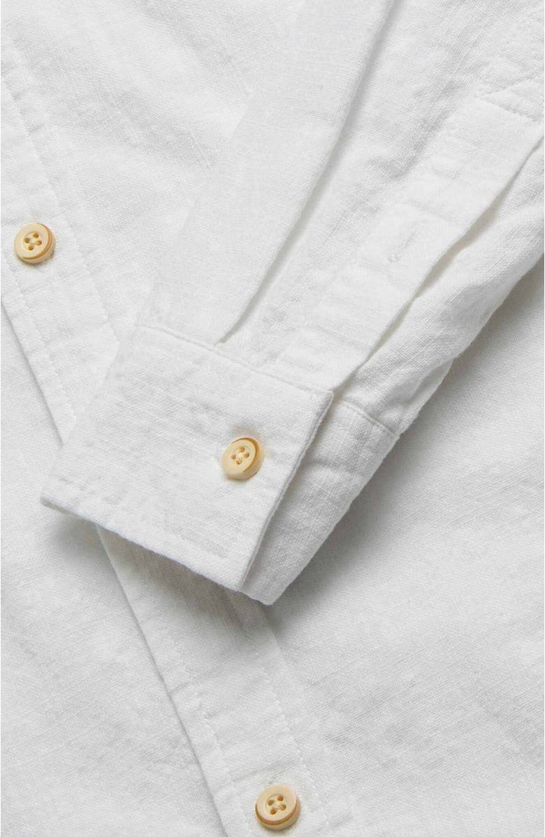 Surfside Supply Co. Brian Slub Shirt, Alternate, color, White