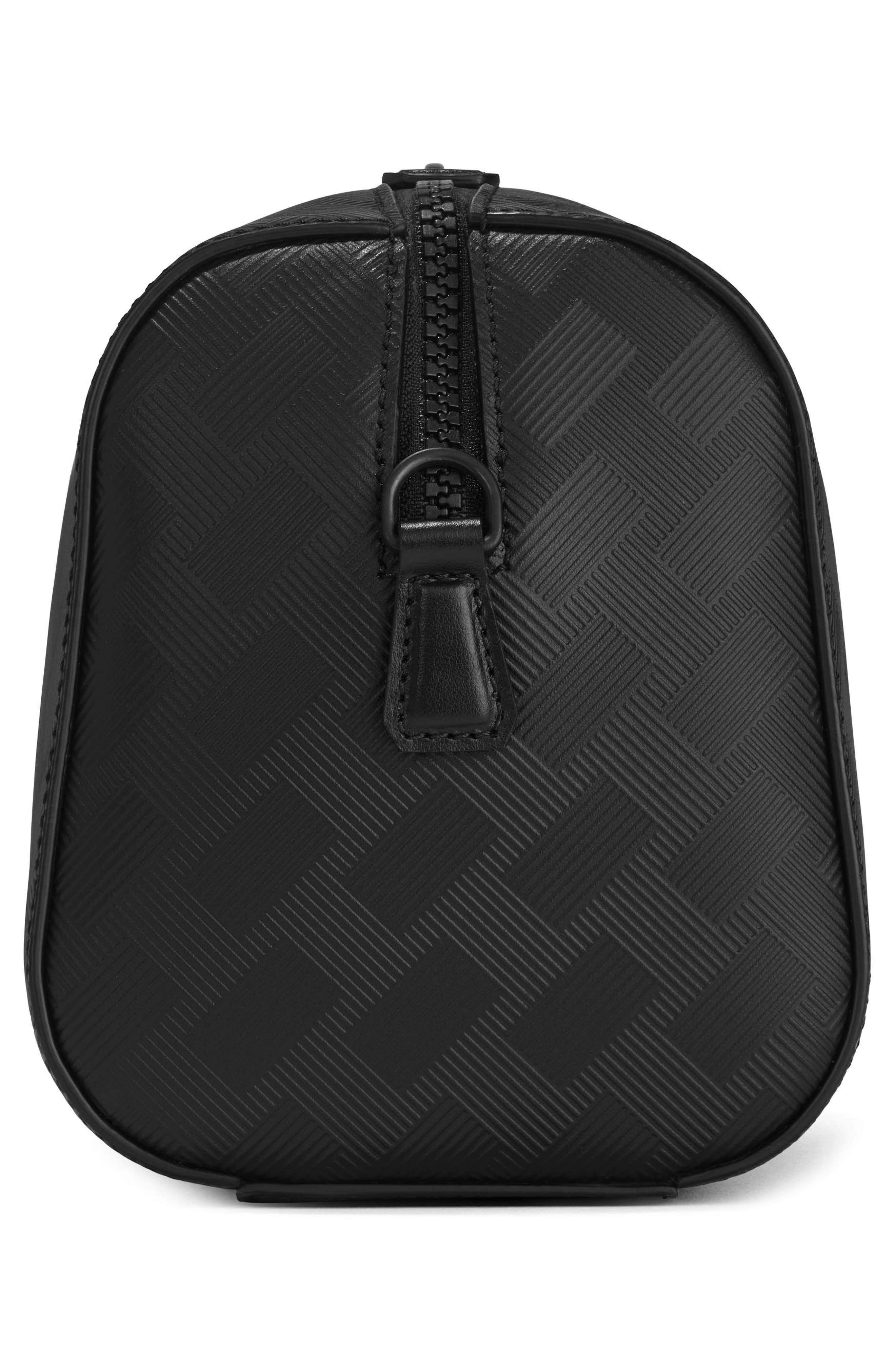 Montblanc 142 Leather Messenger Bag, Alternate, color, 