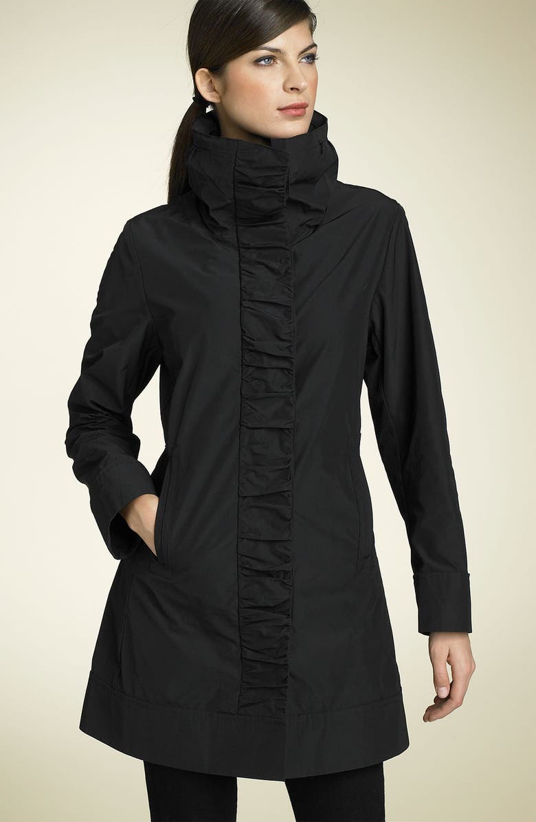 Rainforest Ruched Front Travel Coat, Alternate, color, 