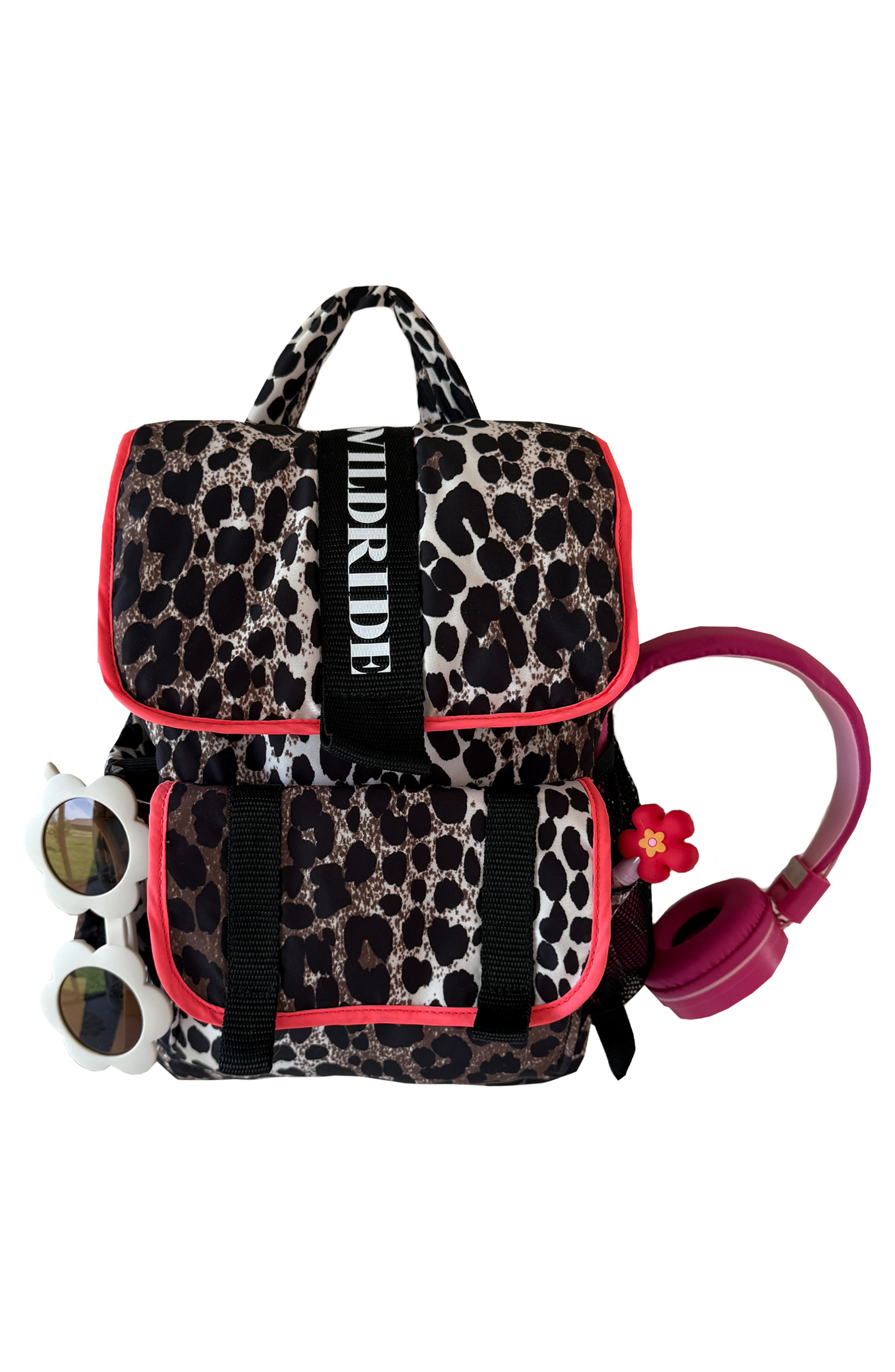 WILDRIDE Kid Sized Recycled Materials Backpack, Alternate, color, Savannah