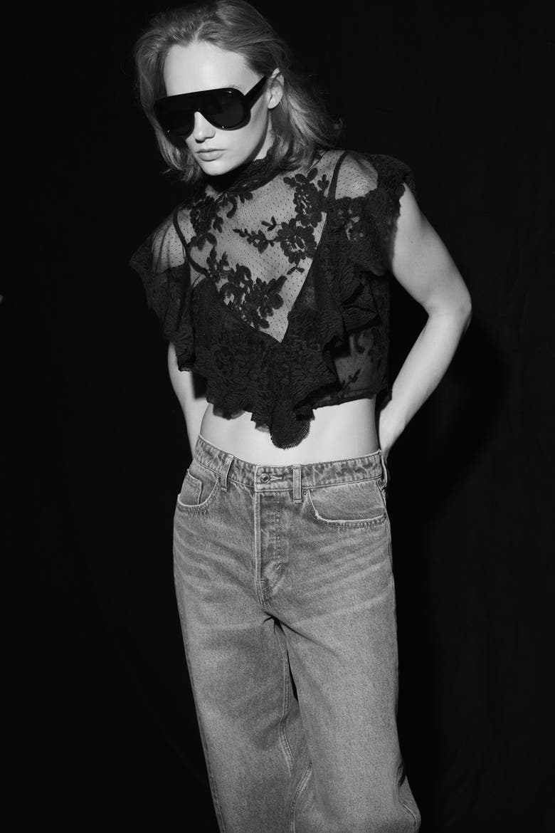Baggy Regular Waist Jeans, Alternate, color, Denim blue