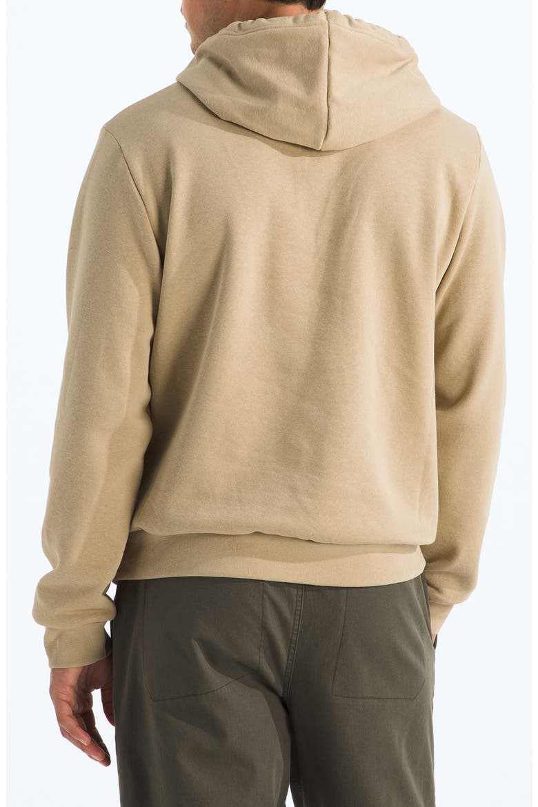 Evolution Simple Dome Fleece Hoodie, Alternate, color, KHAKI STONE