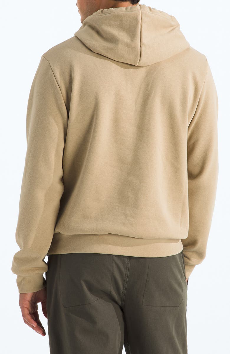 The North Face Evolution Simple Dome Fleece Hoodie, Alternate, color, Khaki Stone