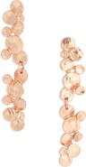 Karine Sultan Circle Cluster Drop Earrings