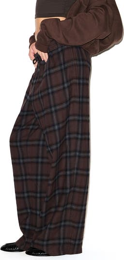 Plaid Flannel Pajama Pants