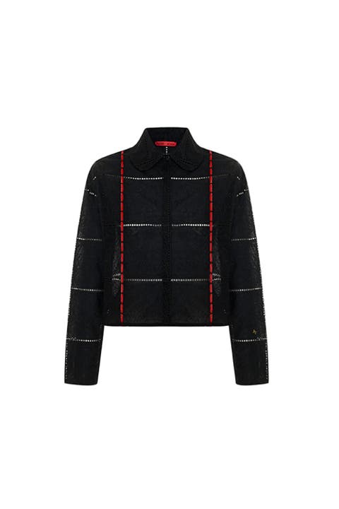 The Broderie Anglaise Edit Embroidered Detail Shirt