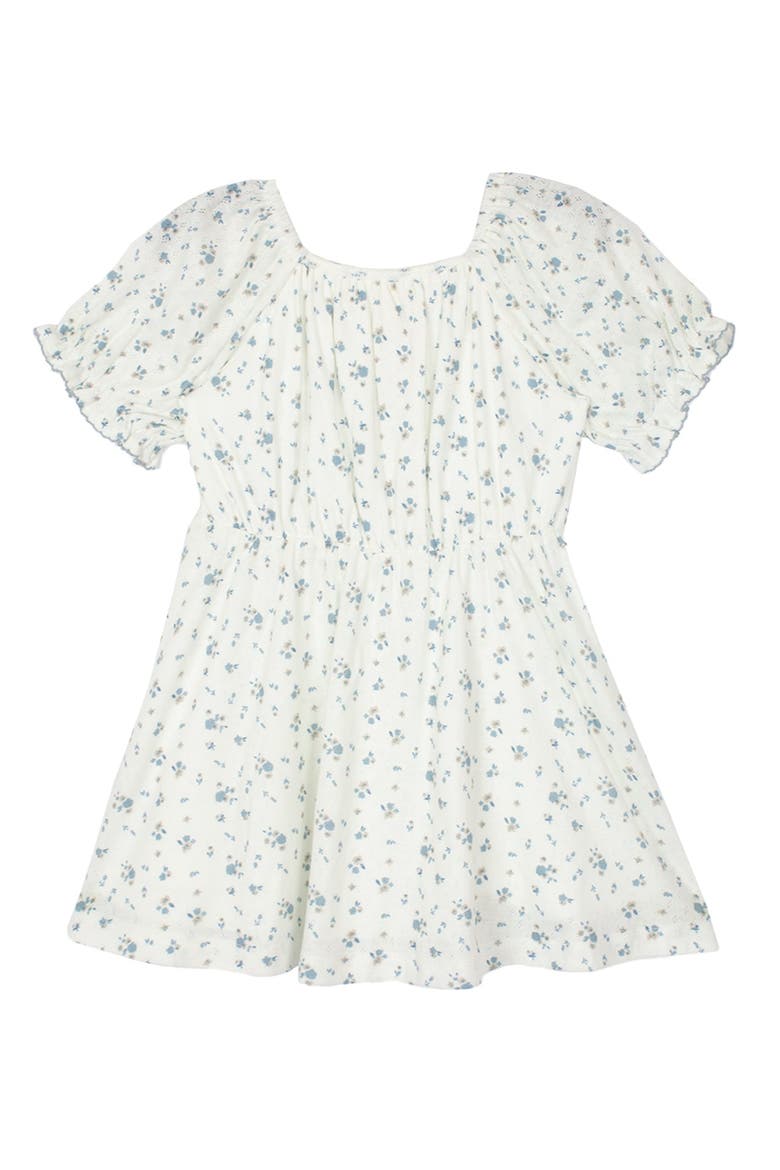 Bluebells Drop Shoulder Dress, Alternate, color, Blue