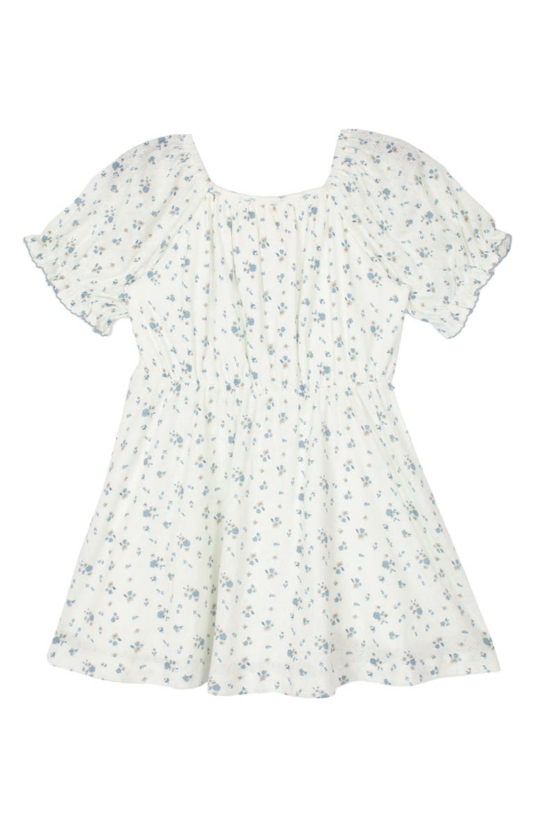 Mabel + Honey Bluebells Drop Shoulder Dress, Alternate, color, Blue