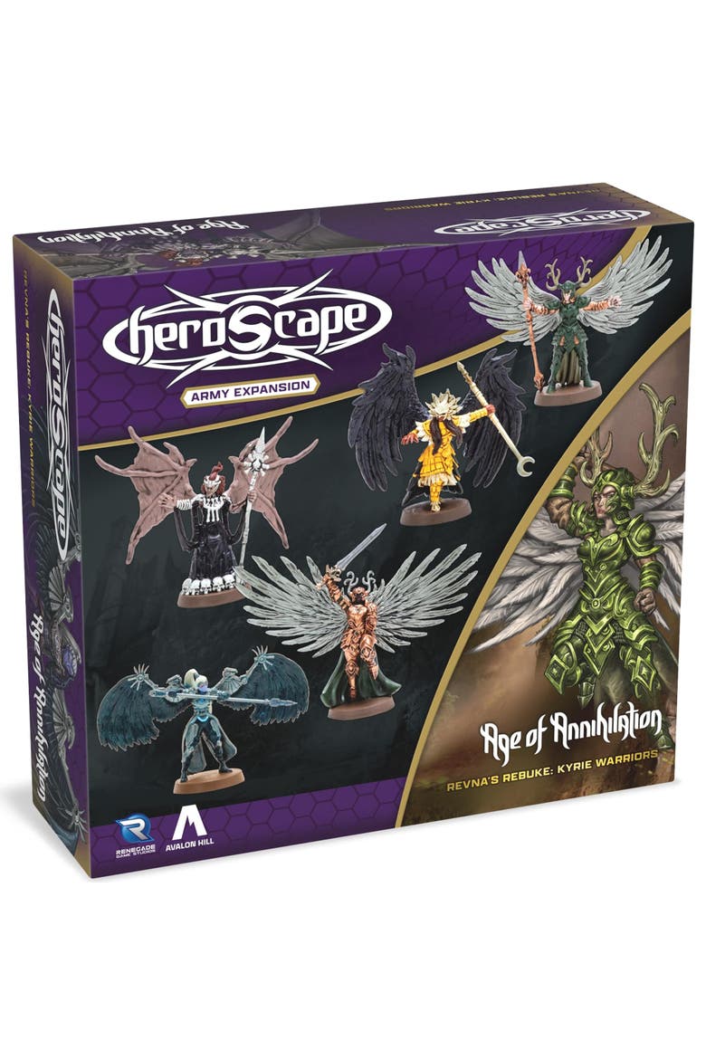 Heroscape Revna's Rebuke Kyrie Warriors Army Expansion Ages 14+, Main, color, Multicolored
