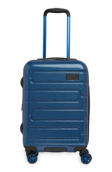 Crimson 21" Expandable Hardside Carry-On Spinner - Blue