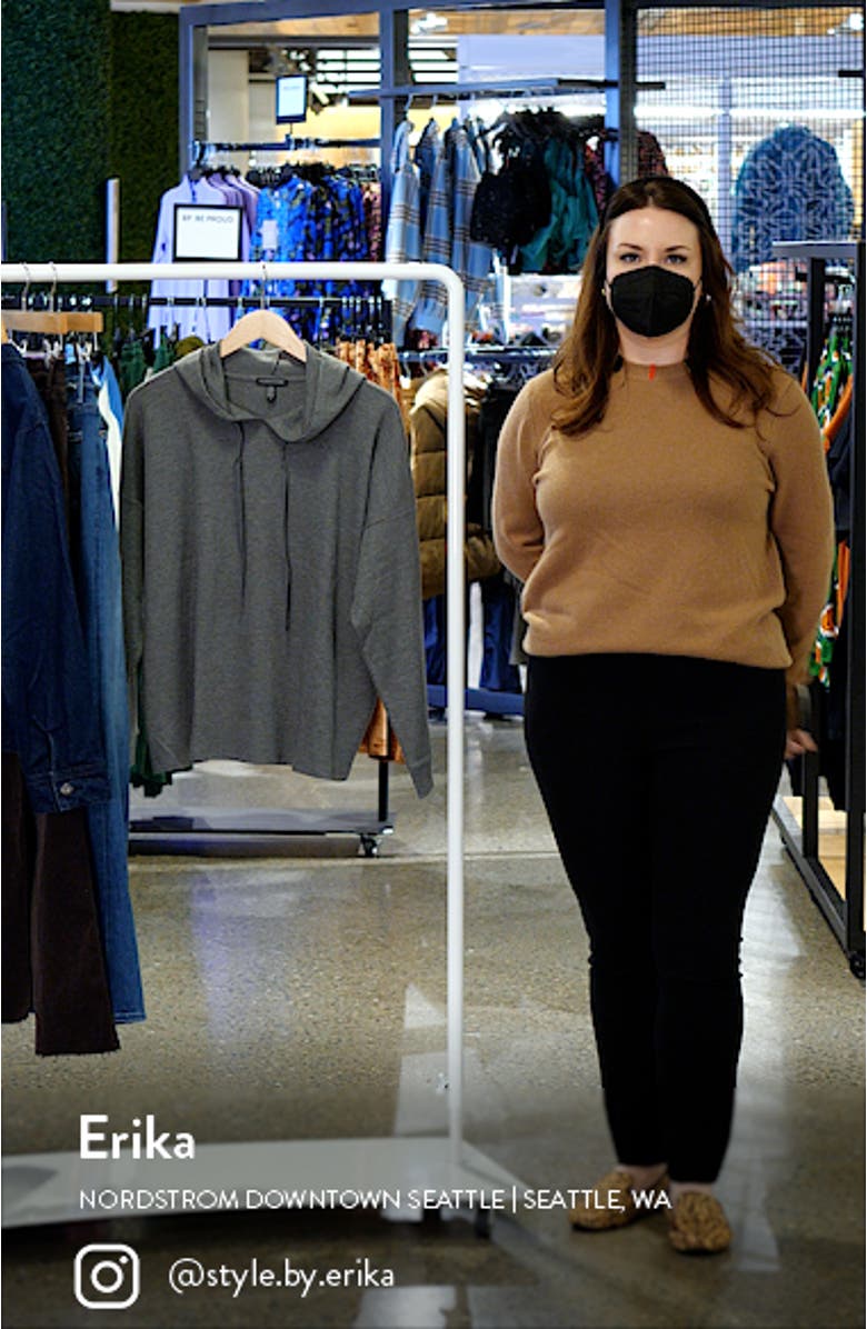 Boxy Waffle Weave Hoodie, sales video thumbnail