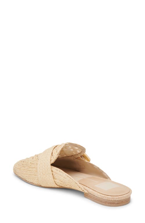 Dolce Vita Sianna Flats Natural Raffia In Natural Raffia