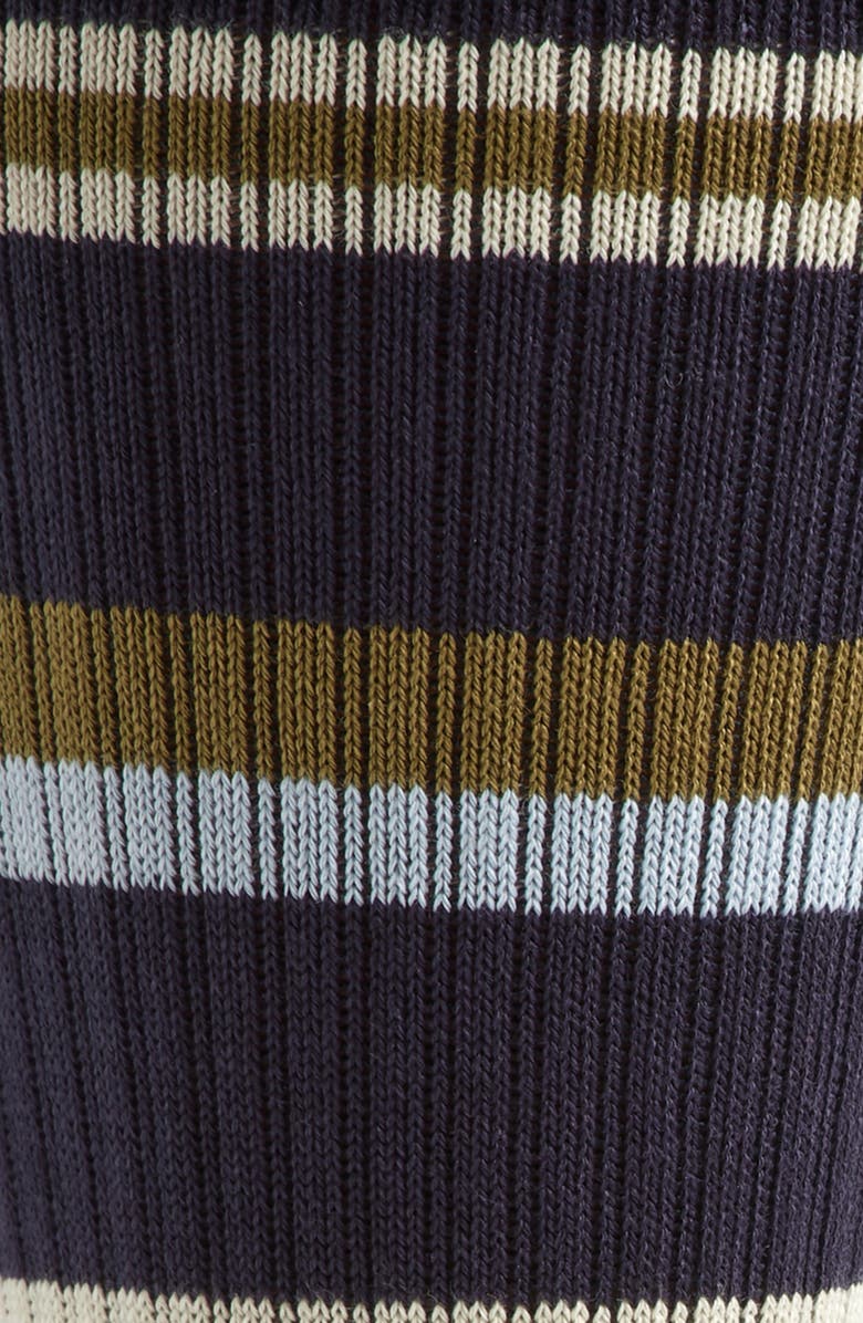 Stance Hudson Stripe Crew Socks, Alternate, color,