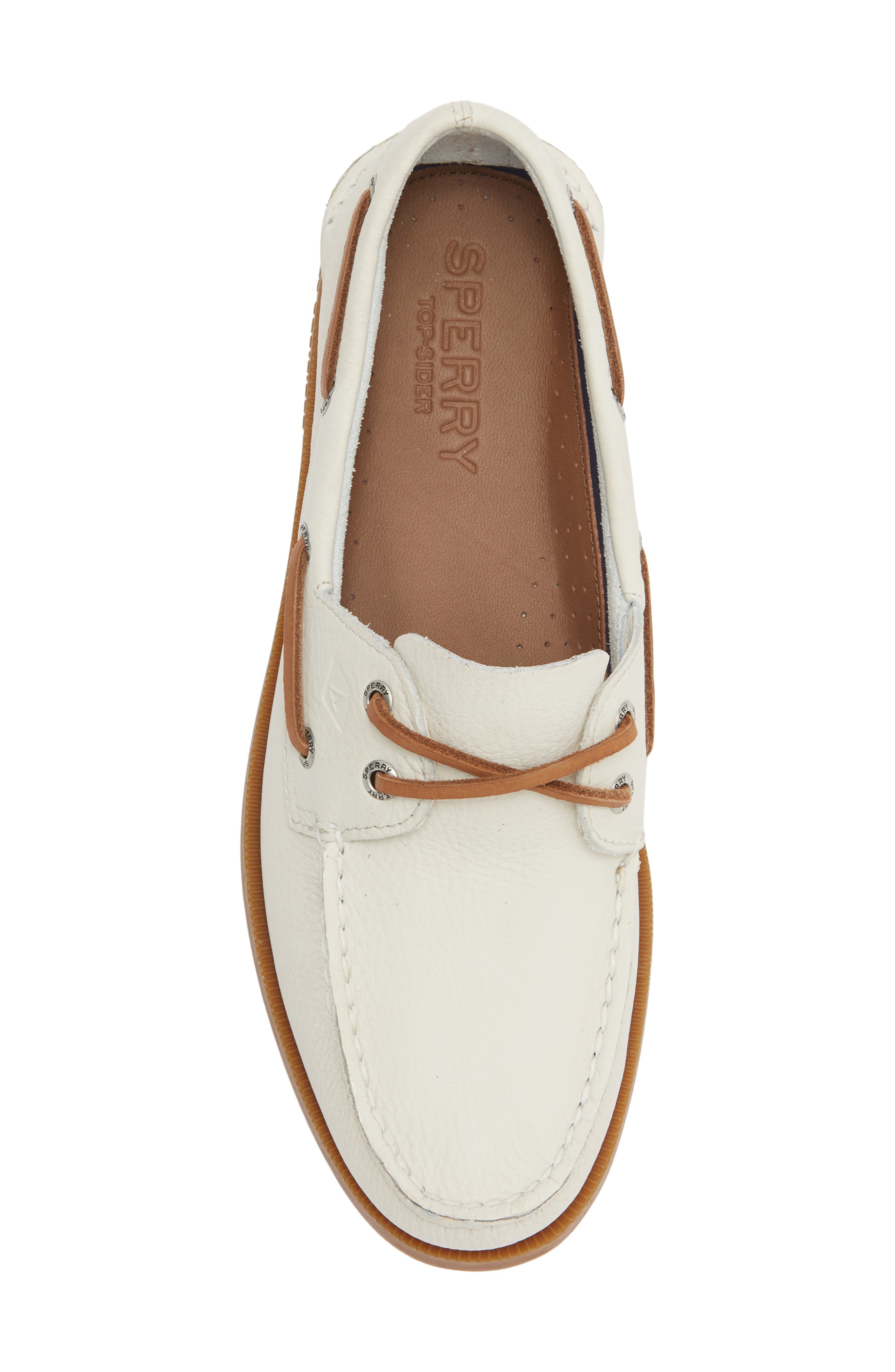 Authentic Original™ 2-Eye Boat Shoe, Alternate, color, OPEN WHITE
