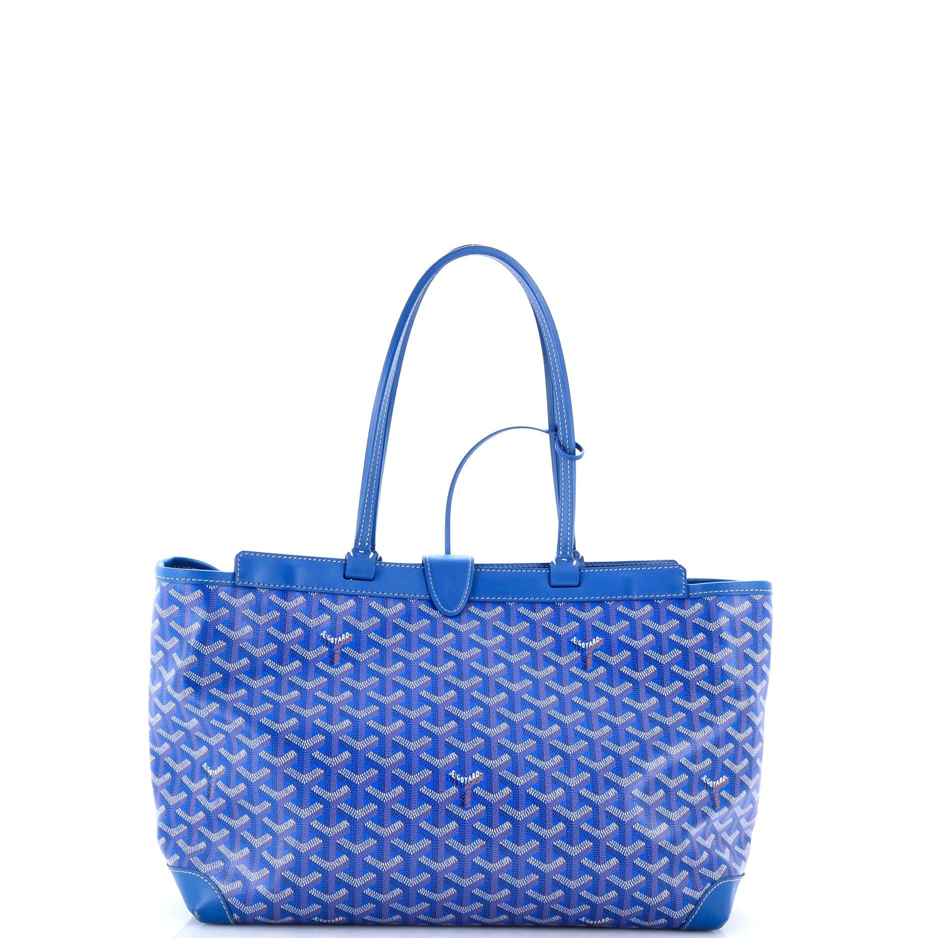 Bellechasse Bag Coated Canvas PM, Alternate, color, Blue