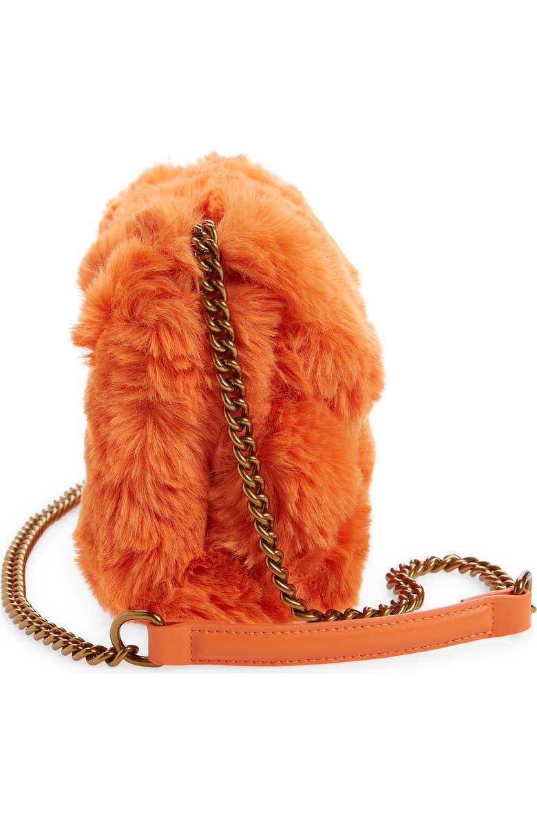 Kurt Geiger London Medium Kensington Faux Fur Crossbody Bag, Alternate, color,