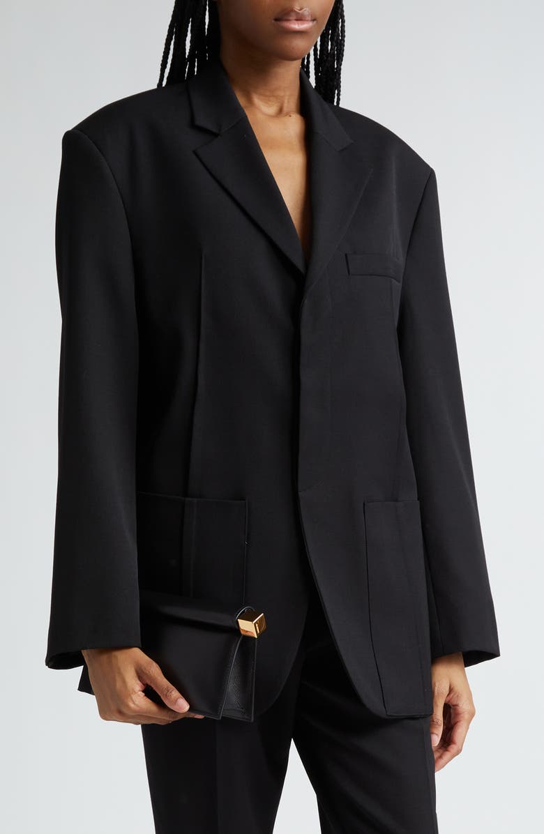 Jacquemus La Veste d'Homme Square Cut Jacket, Main, color, Black 990
