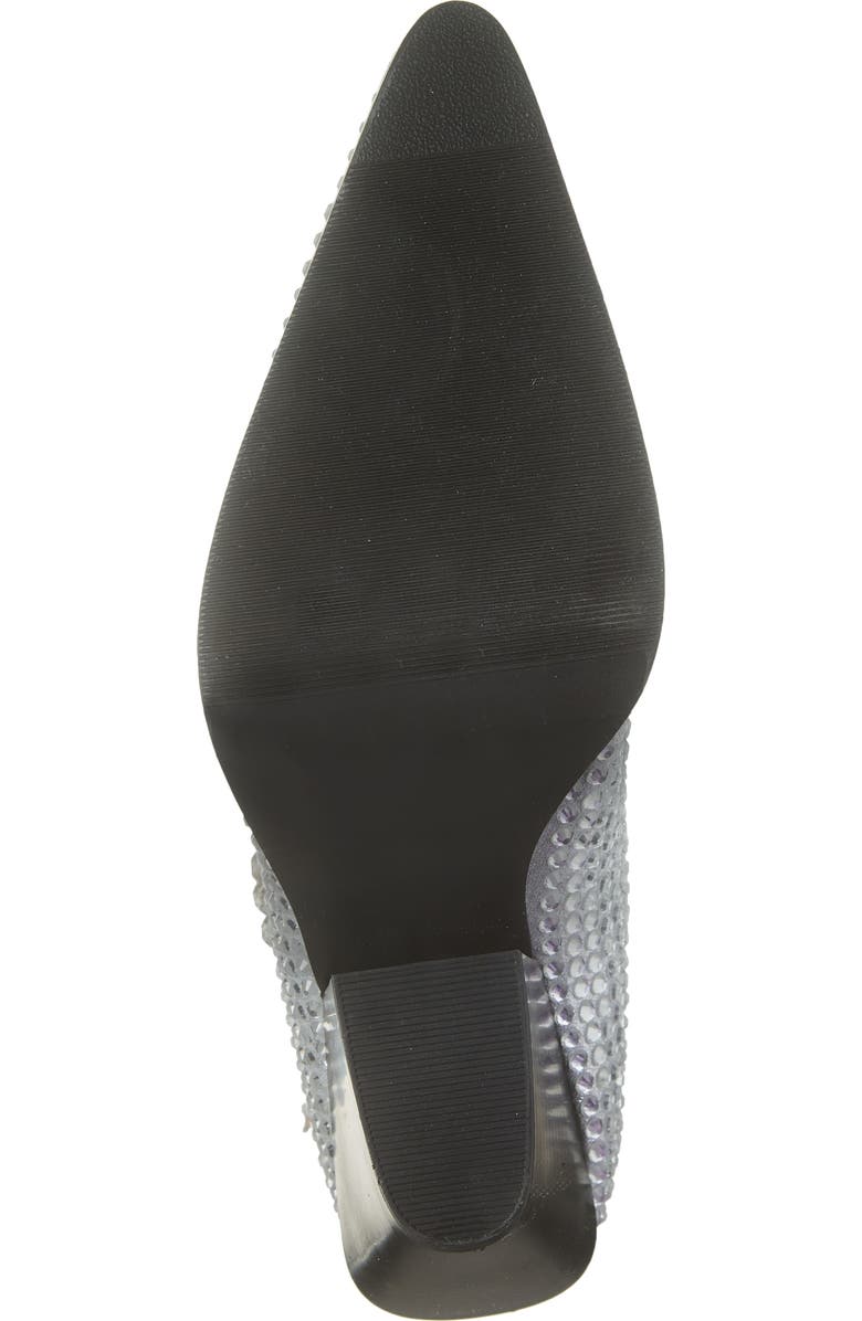 AZALEA WANG Federica Crystal Western Boot, Alternate, color,