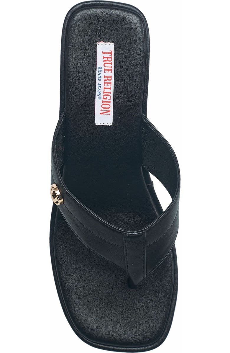 True Religion Latto Slip on Wedge Sandal, Alternate, color,