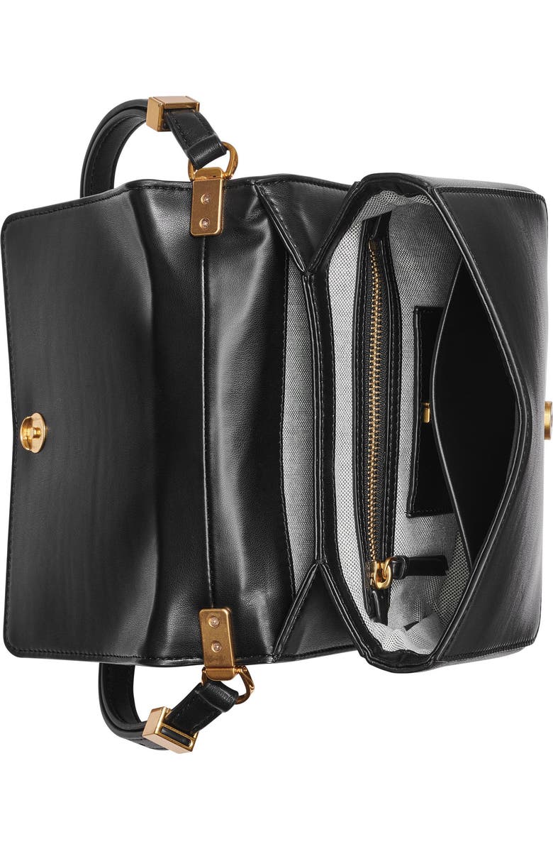 Donna Karan New York Jericho Convertible Shoulder, Alternate, color, Blk/Gold