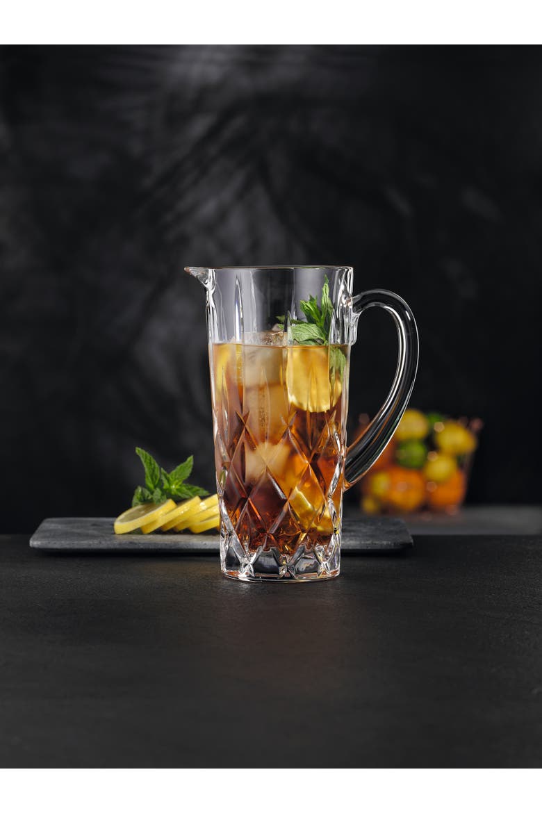 Noblesse 40.2 ounce Glass Pitcher, Alternate, color, Clear