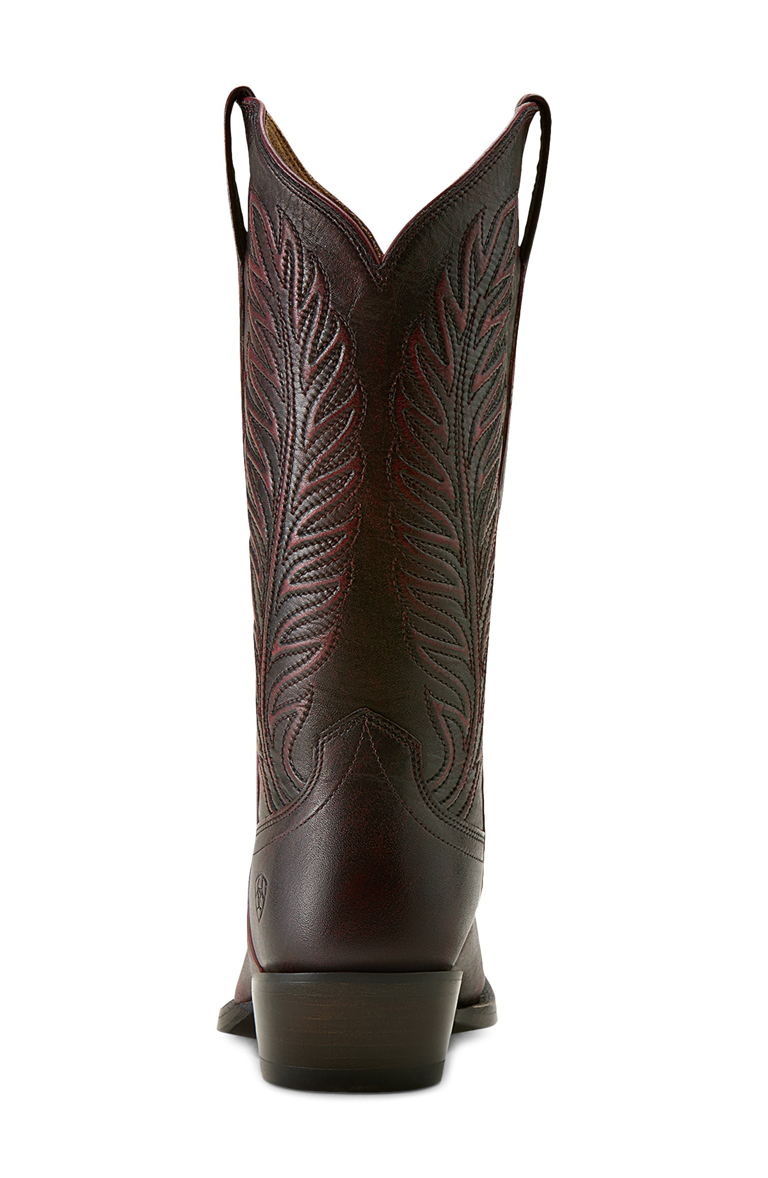 Ariat Bowman X Toe Cowboy Boot, Alternate, color, Black Cherry