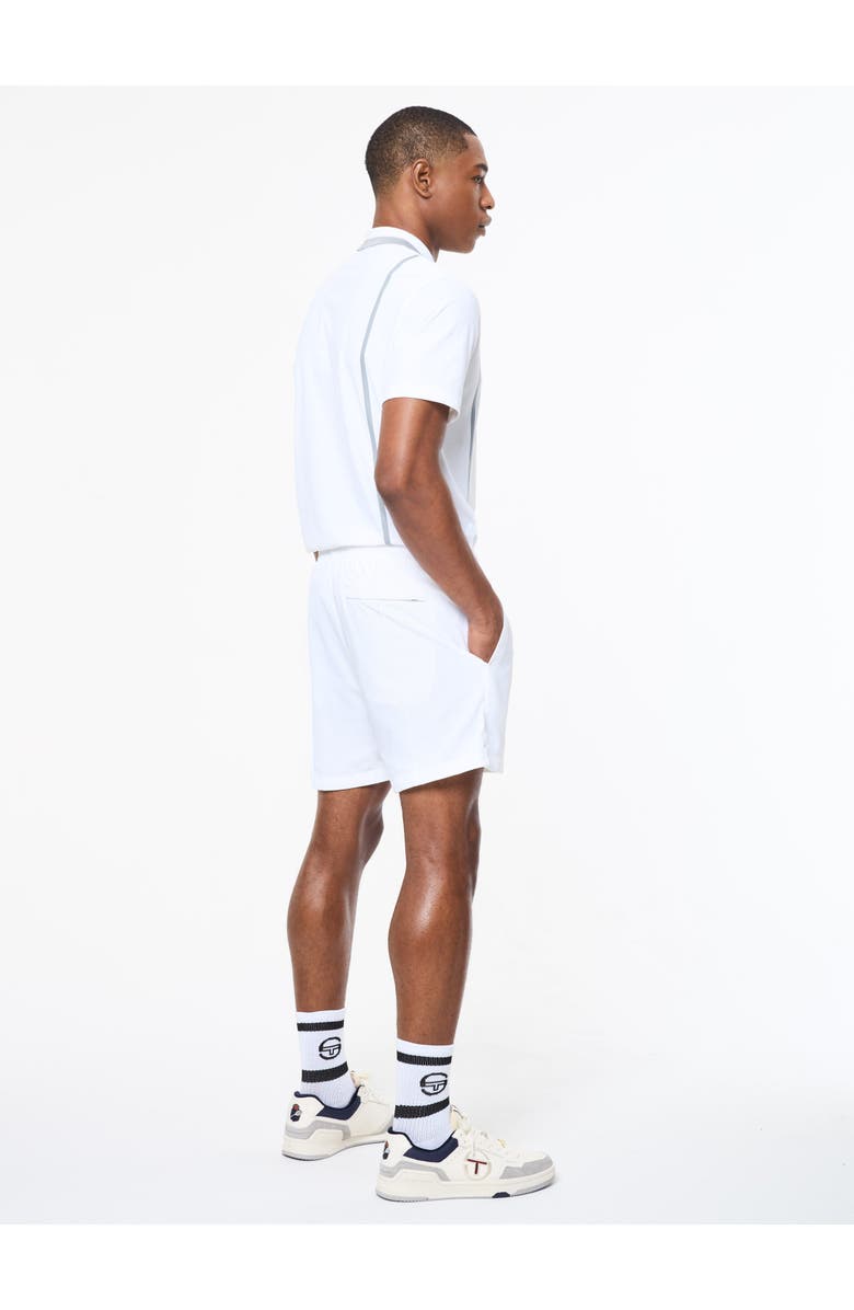 Sergio Tacchini Campo Court Short, Alternate, color, Brilliant White