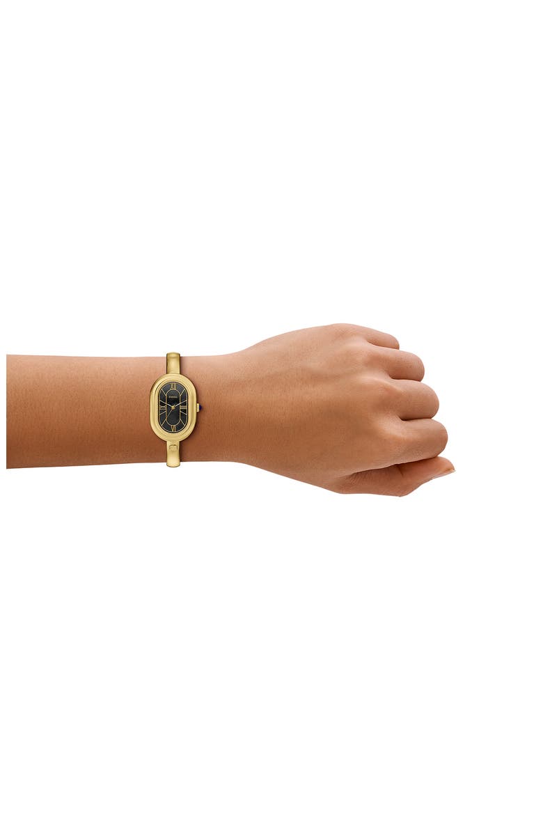 Sloan Bracelet Watch, 24mm x 36mm, Alternate, color, GOLD/ BLACK
