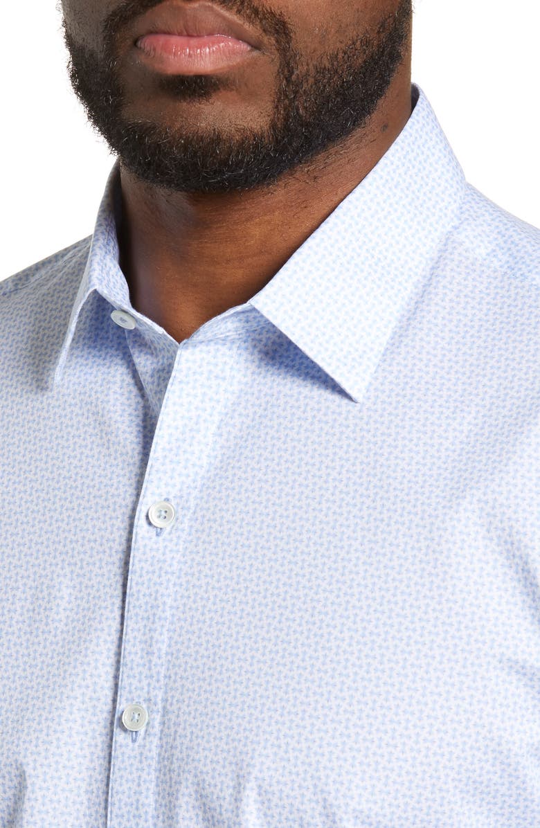 Zachary Prell Belanger Regular Fit Print Sport Shirt, Alternate, color,