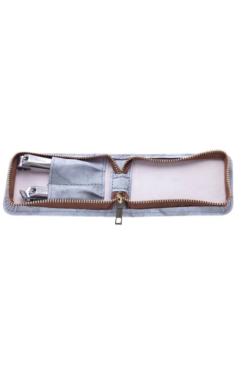 BERTHA Naomi 2 Piece Surgical Steel Groom Kit, Alternate, color, Grey