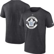 FANATICS Men's Fanatics Heather Charcoal Toronto Maple Leafs Authentic Pro Core Secondary T-Shirt