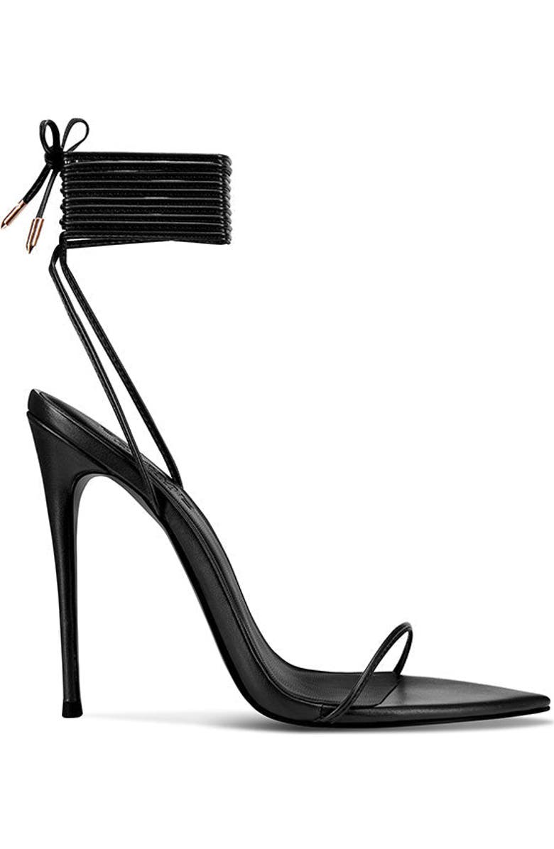FEMME Luce Minimale Sandal, Main, color, Black
