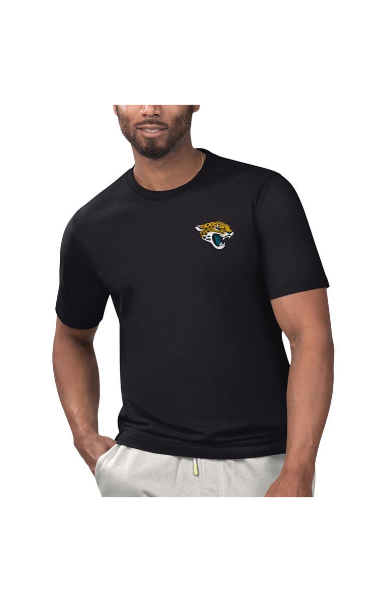 Margaritaville Men's Margaritaville Black Jacksonville Jaguars Licensed to Chill T-Shirt, Main, color, 