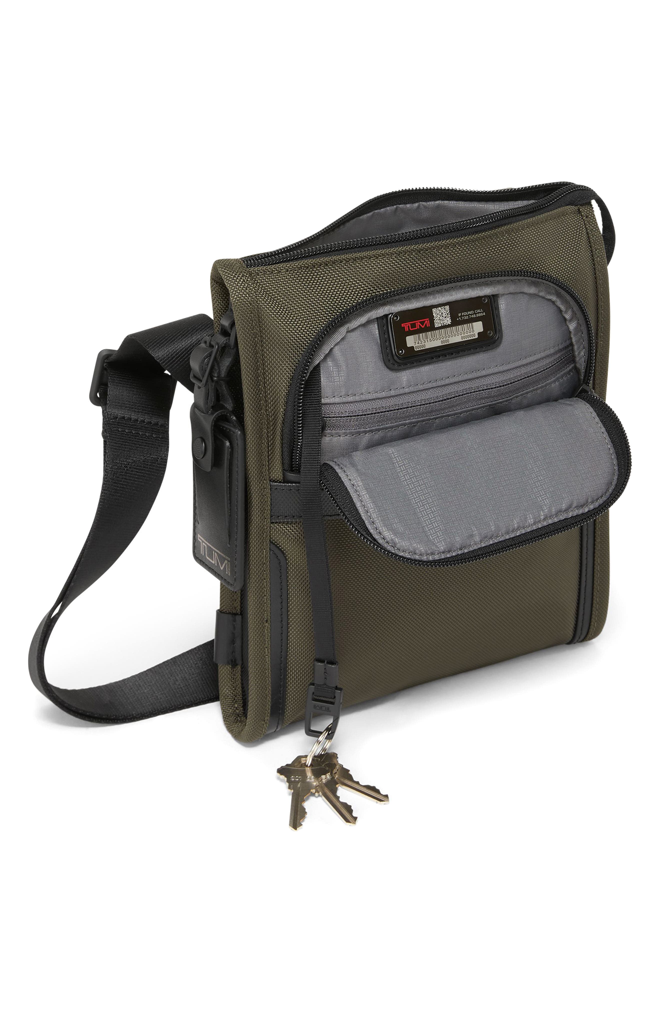 TUMI Alpha Small Ballistic Nylon Crossbody Bag, Alternate, color, 