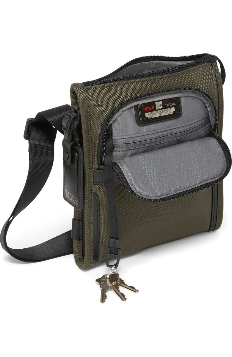 TUMI Alpha Small Ballistic Nylon Crossbody Bag, Alternate, color,