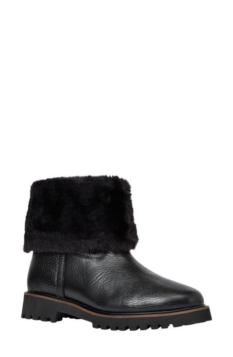 Ayla Boot with Faux Fur Trim