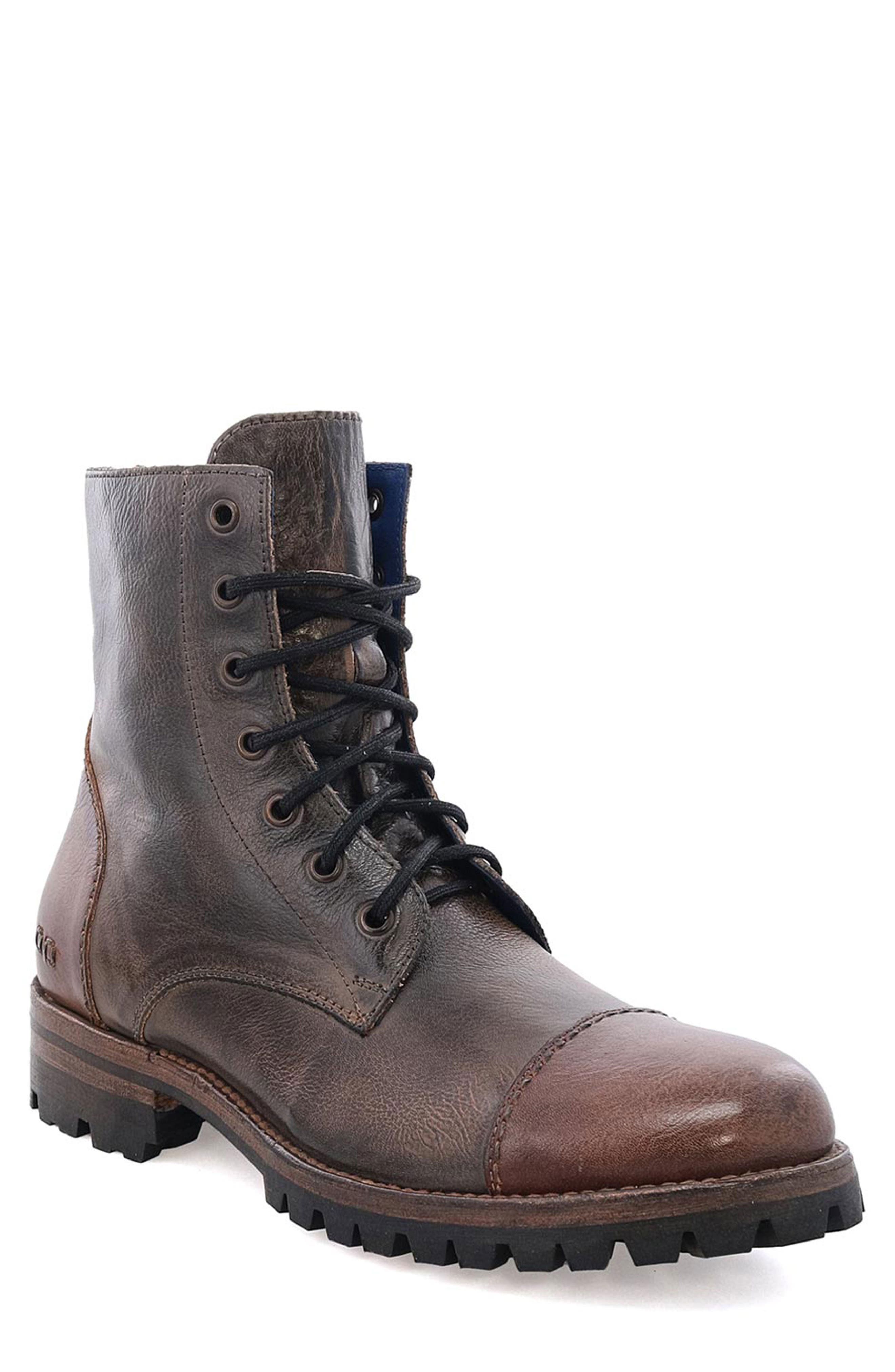 Protege Treck Cap Toe Boot, Main, color, TEAK BLACK RUSTIC