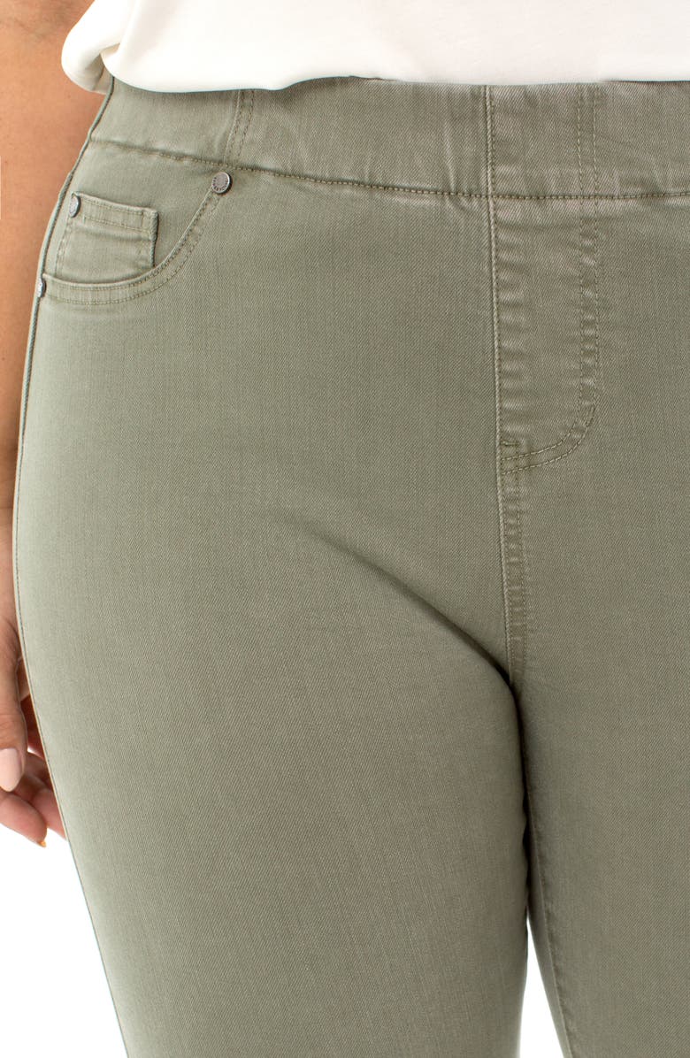 Liverpool Chloe Pull-On High Waist Roll Cuff Crop Skinny Jeans, Alternate, color,