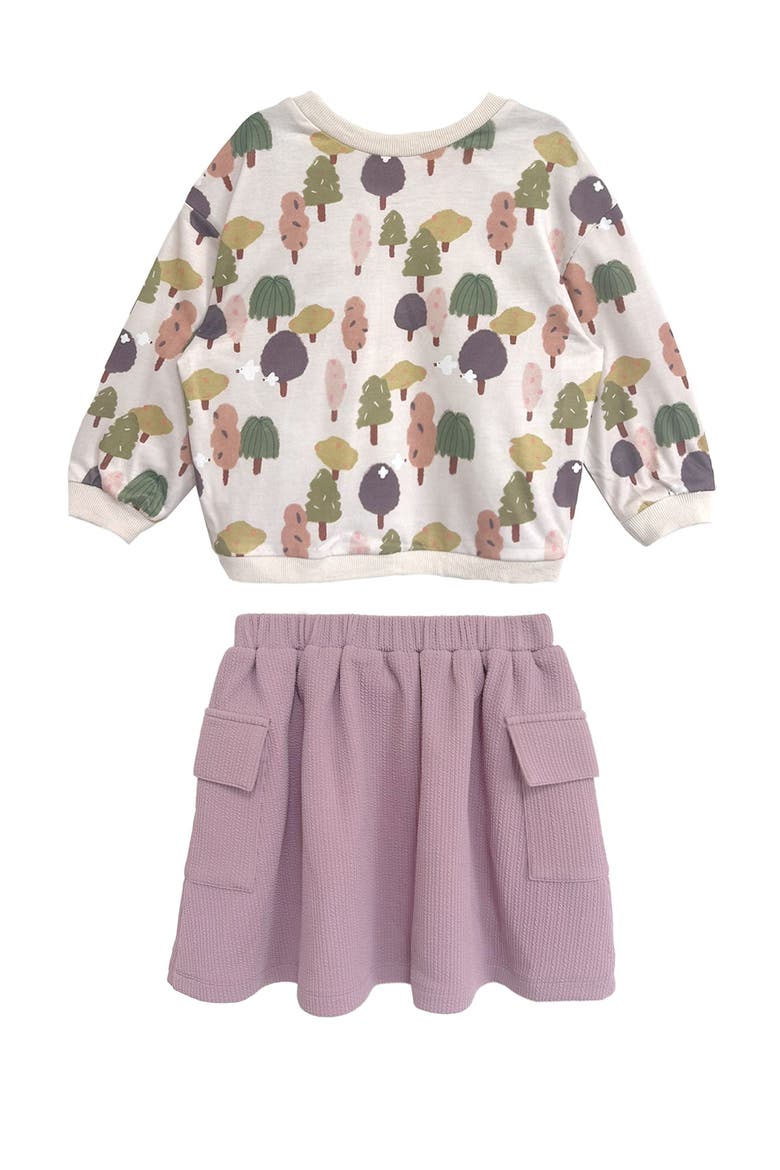 Treehouse Two Piece Set, Main, color, Purple